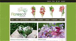 Desktop Screenshot of floresco.cz